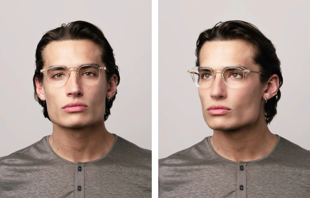 Dita Oku 03 Vintage Clear/White Gold