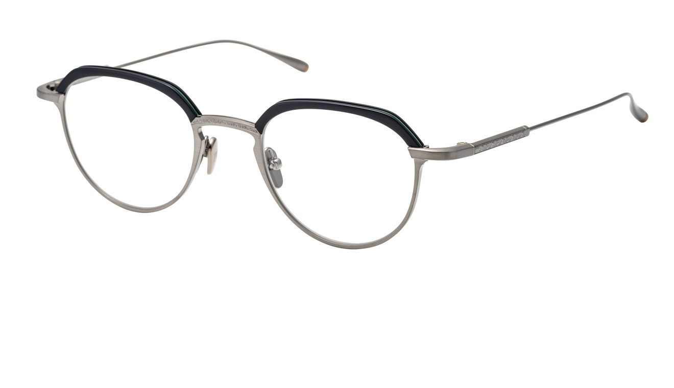 Masunaga Kenzo Eyewear Navy/Matte Silver
