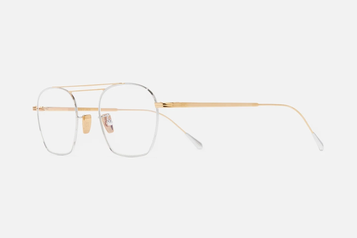 Cutler and Gross Aviator Frames at Eyes Optometrists South Yarra
