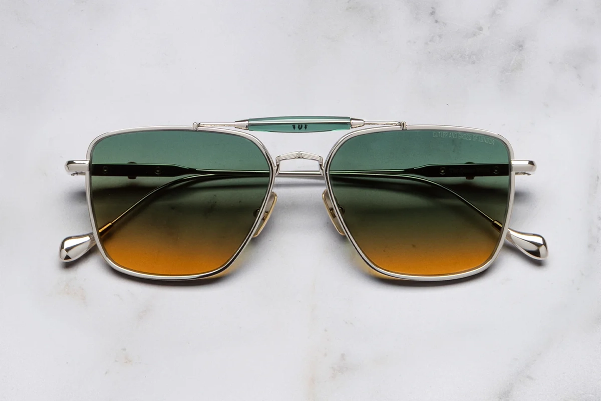 Cutler and Gross The Great Frog Bowie Sunglasses at Eyes Optometrists
