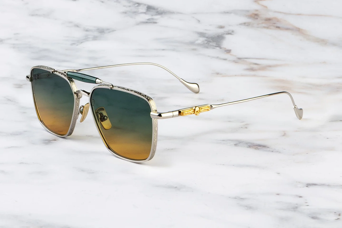 Cutler and Gross The Great Frog Bowie Sunglasses at Eyes Optometrists